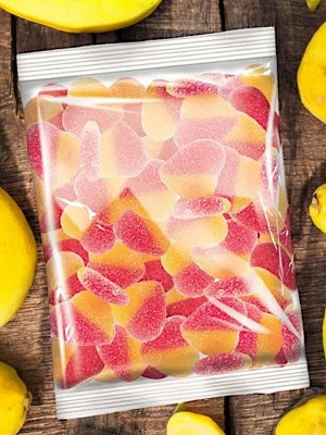Мармелад жевательный со вкусом манго (упаковка 0,5 кг)