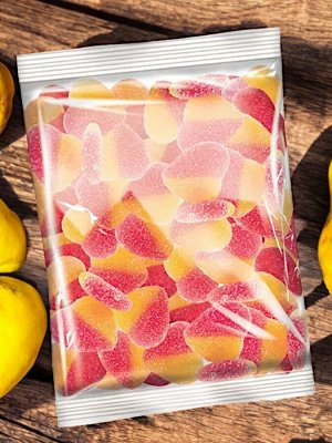 Мармелад жевательный со вкусом манго (упаковка 0,5 кг)