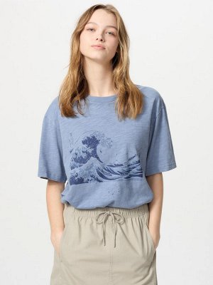 UNIQLO UT - хлопковая футболка из коллекции Укиё-э