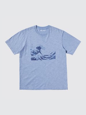 UNIQLO UT - хлопковая футболка из коллекции Укиё-э