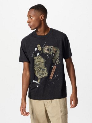 UNIQLO UT - хлопковая футболка из коллекции Укиё-э