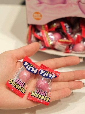 Жевательная резинка с клубничной начинкой Фини Panna Fragola 5 гр