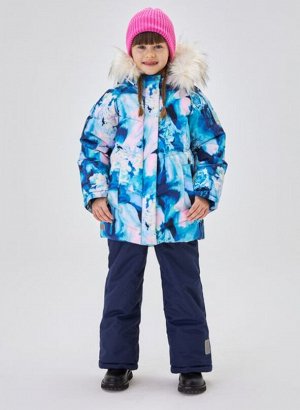 Куртка зим.  fox-cub 2355 "cнежные цветы"