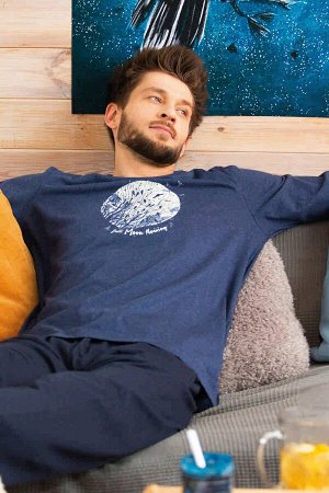 Пижама мужская с брюками хлопок