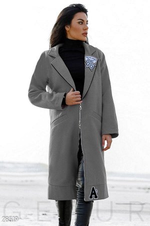 Оригинальное кашемировое пальто