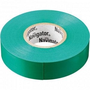 Изолента зеленая 0,13 × 15 мм Navigator 71 106 NIT-B15-20/G(цена за 1 шт.)