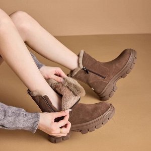 Зимние ботинки женские