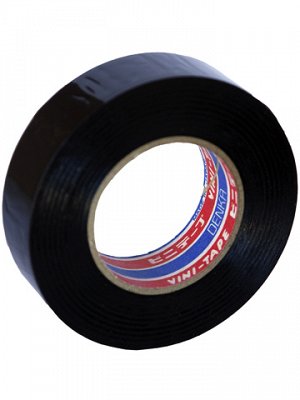 Лента изоляционная Denka Vini Tape, 19 мм, 9 м, черная
