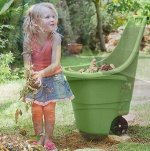 Тачка садовая EASY GO BREEZE 50L 17199467 резеда зеленый
