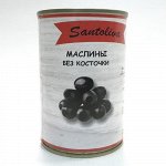 10.34.14 Маслины &quot;Santoliva&quot; без косточки (Ж/Б) 300гр*12