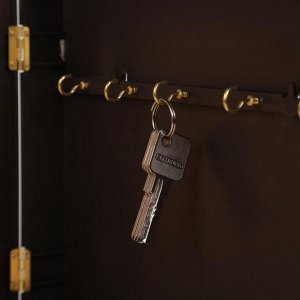 Ключница "Париж" Венге 26х31х4,5 см