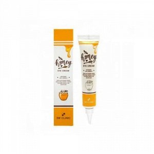 3W CLINIC Питательный крем для век с экстрактом меда Honey Eye Cream