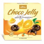 7.21.04 &quot;Choco Jelly&quot; апельсиновое желе в тёмн. шок. &quot;Pomorzanka&quot; 175гр*18