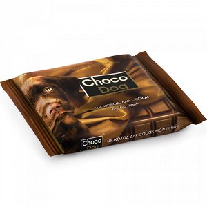 Choco Dog Лакомство д/соб Шоколад молочный 15гр