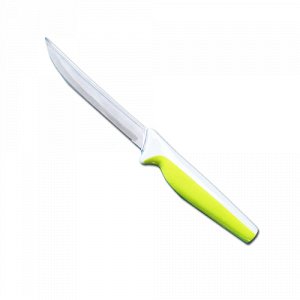 С59 Нож для мяса 11,5/0,10см  с бело-зеленой  ручкой ТПР, С59