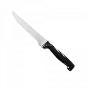 РР-03К Нож для срезания мяса с костей 15/0,10см  с черной полипропиленовой ручкой , РР-03К