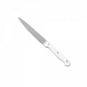ВК05-ABS Нож универсальный 12,5/0,12см   с белой  ручкой из АБС пластика , ВК05-ABS