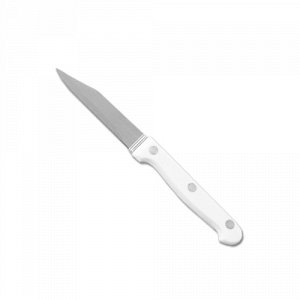 ВК07-ABS Нож разделочный 8/0,12см  с белой ручкой из АБС пластика , ВК07-ABS