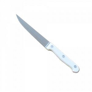 ВК06-ABS Нож для мяса 11,5/0,12см  с белой ручкой из АБС пластика , ВК06-ABS