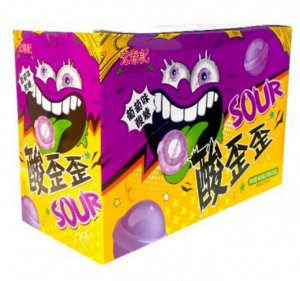 Кислые конфеты "SUPER CANDY" со вкусом винограда Китай