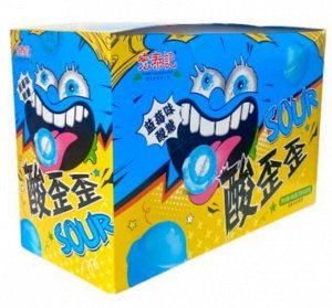 Кислые конфеты "SUPER CANDY" со вкусом черники Китай