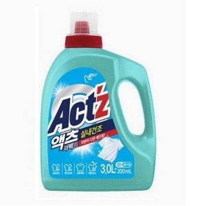 Концентрированный гель "Act'z" для стирки белья для машин с вертикальной загрузкой (для сушки в помещении) 3200 мл