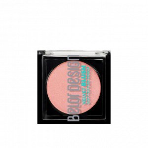 BELORDESIGN Румяна компактные VELVET TOUCH тон 101 нежный персик