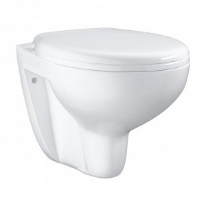 Унитаз 39427000 унитаз подвесной BAU CERAMIC безободковый (белый)
Для тех, кто хочет сделать капитальный ремонт в туалете или просто поменять некоторые элементы, подвесной унитаз GROHE Bau Ceramic смо