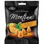 7.25.34 Мармелад жевательный со вкусом апельсина и ментола “Mentina” 90г*40