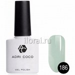 Цветной гель-лак ADRI COCO №186 нежный фисташковый