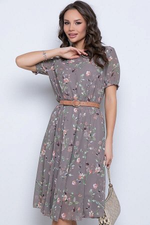 Платье Стильный шифон (латте)