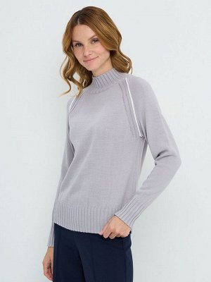 Джемпер женский 5242-41372   6100199/2244 туман/белый