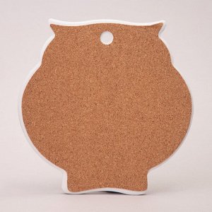 Подставка под горячее "Цветочная история" 16x16 см - Элегантная защита для вашего стола, 1 шт.