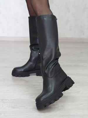 Сапоги женские MB-115-1 AL-187 BLACK (6) от 1 шт.