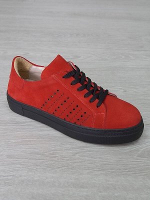 Кеды женские летние PERLA PIINA 4113 (6) красн от 1 шт.