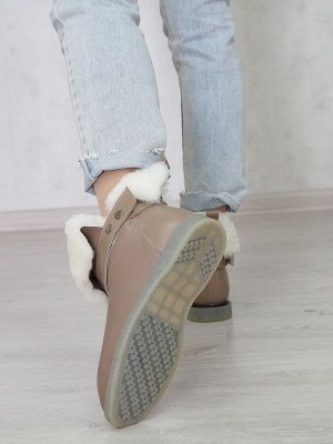 Полусапожки женские зимние LIANREZA 53-1549 CAPPUCCINO (8) от 1 шт.
