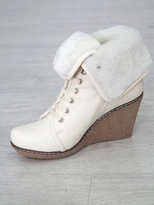 Ботинки женские зимние SS 22-428 CREME от 1 шт.