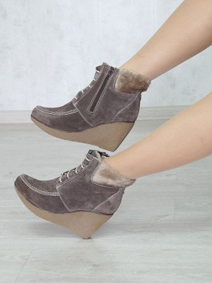 Ботинки женские зимние SS 260-229 GREY (8) от 1 шт.