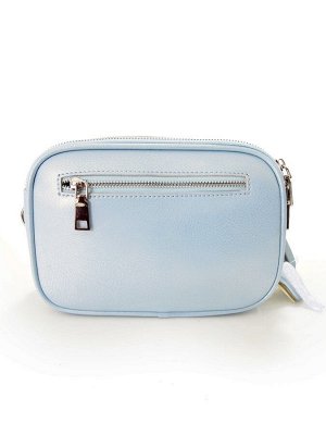 Сумка кожаная с цепочкой 389-FLAS BLUE от 1 шт.