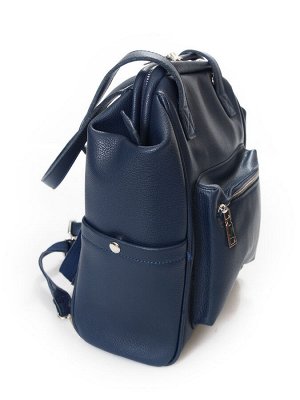 Рюкзак-сумка женский кожаный ASAD 6356 BLUE от 1 шт.