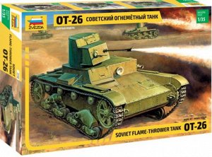 3540 Советский легкий танк ОТ-26