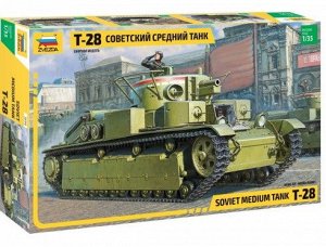 3694 Советский танк Т-28 средний
