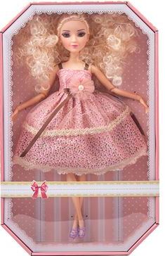 7721-D Кукла в летнем платье в коробке,30 см