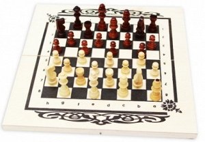 ИН-8066 Набор 3в1 Нарды,шашки,шахматы 290*145мм