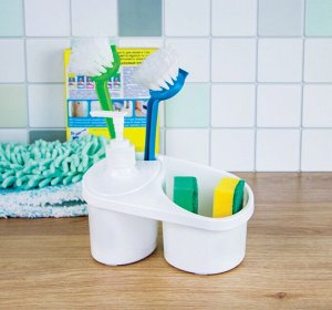Подставка для моющих средств с диспенсером