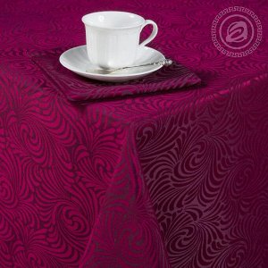 Набор столового белья Версаль бордо (120х150см)