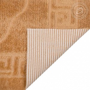 Полотенце на резиновой основе НОЖКИ (коричневый)