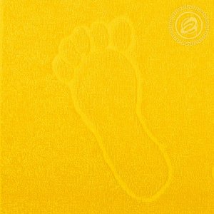 Полотенце "Ножки" (желтый)