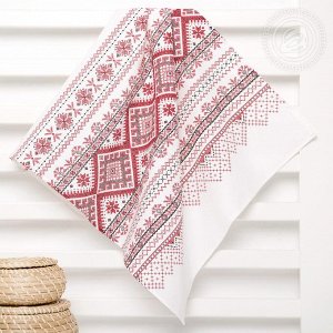 Полотенце кухонное из рогожки "Каравай"