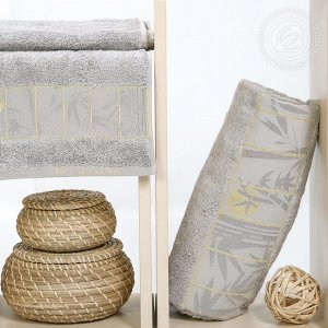 Набор полотенец "Бамбук" (серый)